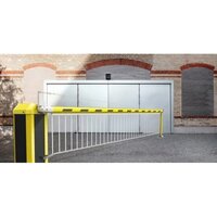 Anpr Camera Boom Barrier - Color: Yellow & Black