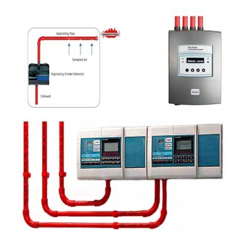 Vesda Fire Detection System - Material: Mild Steel