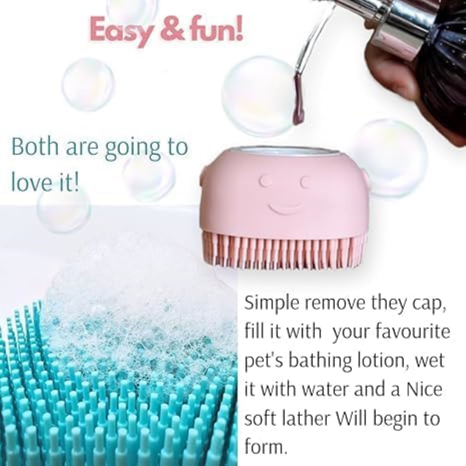 SILICONE BODY BATH BRUSH