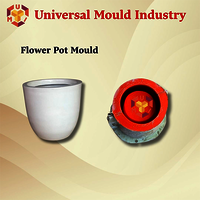 Frp Flower Pot Mold - Color: Red