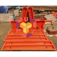 Fiber Bench Mould - Color: Red