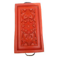 Rubber Ventilation Jali Mould - Color: Red