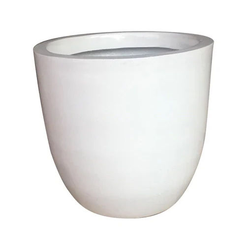 White Frp Planter Mould - Height: 12 Inch (In)