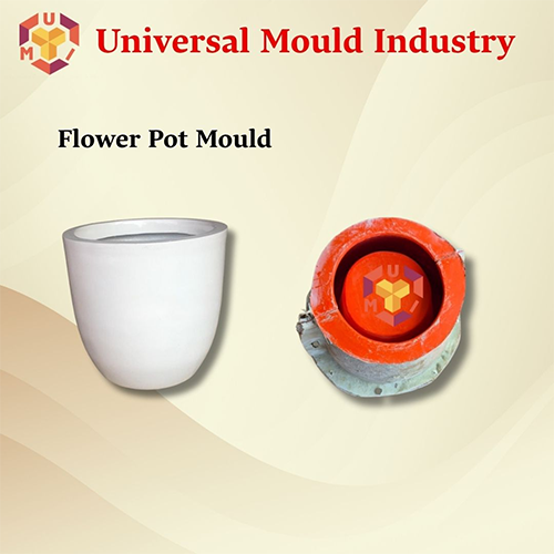 White Frp Planter Mould - Cavity: 1