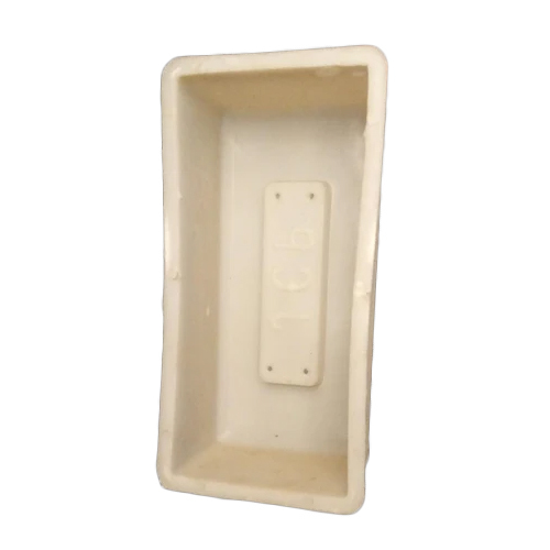 Plastic Brick Mould - Color: White