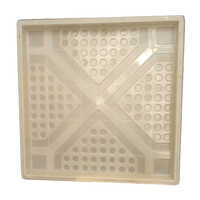 Chequered Tile Mould - Color: Yellow