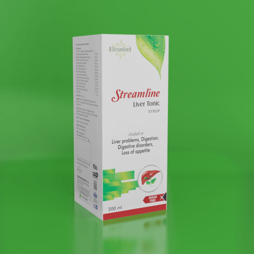 Liver Tonic Syrup - Ayurvedic Herbal Formula | Supports Liver Health, Aids Detoxification, Enhances Metabolism, 1-2 Spoon Dosage