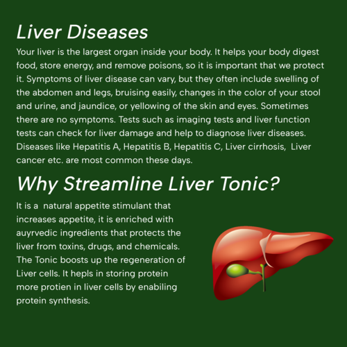 Liver Tonic Syrup - Ayurvedic Herbal Formula | Supports Liver Health, Aids Detoxification, Enhances Metabolism, 1-2 Spoon Dosage