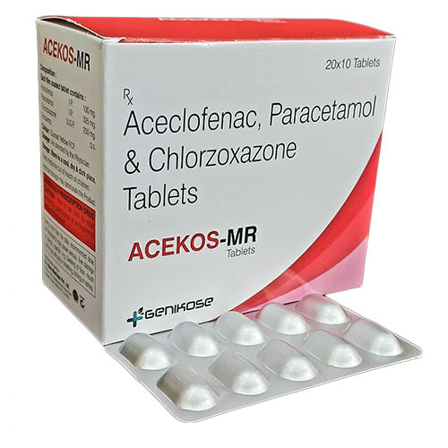 Aceclofenac Paracetamol And Chlorzoxazone Tablets - Drug Type: General Medicines