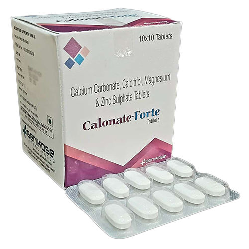 Calcium Carbonate Calcitriol Magnesium And Zinc Sulphate Tablets - Drug Type: General Medicines