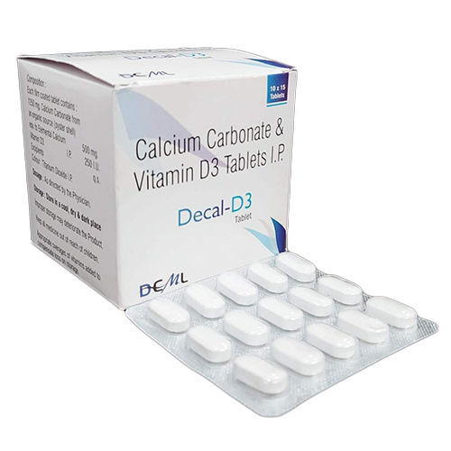 Calcium Carbonate And Vitamin D3 Tablets Ip - Drug Type: General Medicines