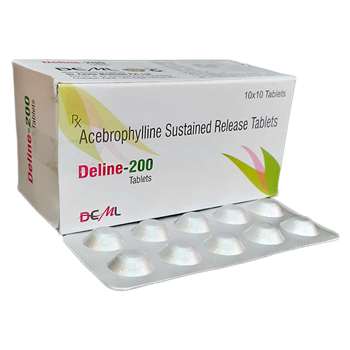 Acebrophylline Sustained Release Tablets