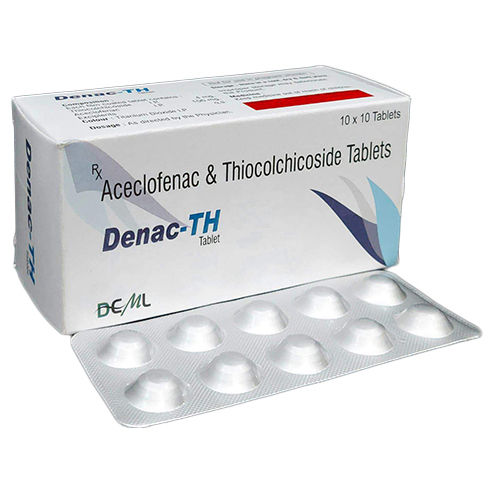 Aceclofenac And Thiocolchicoside Tablets - Drug Type: General Medicines