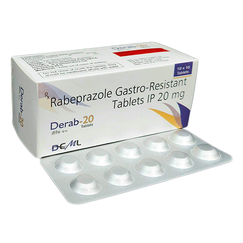 20 Mg Rabeprazole Gastro-Resistant Tablets Ip - Drug Type: General Medicines