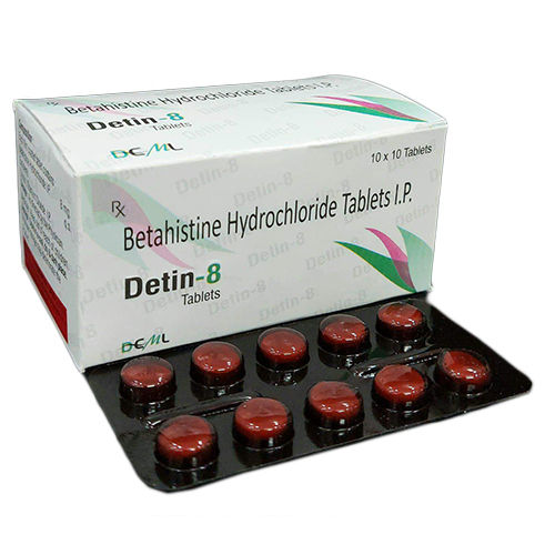 Betahistine Hydrochloride Tablets Ip - Drug Type: General Medicines