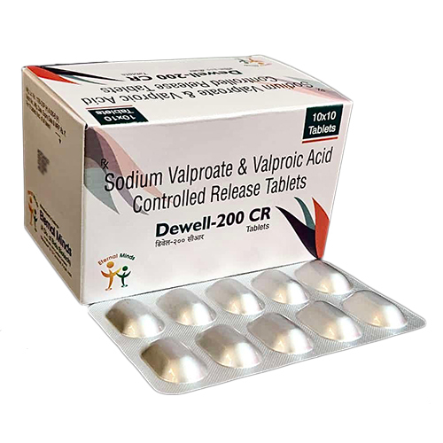 Sodium Valproate And Valproic Acid Controlled Release Tablets - Drug Type: General Medicines