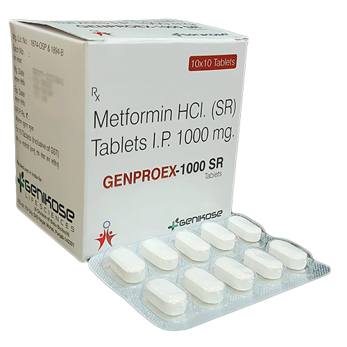 1000 Mg Metformin Hcl Tablets Ip - Drug Type: General Medicines