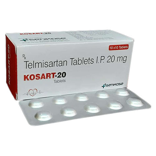 20 Mg Telmisartan Tablets Ip - Drug Type: General Medicines