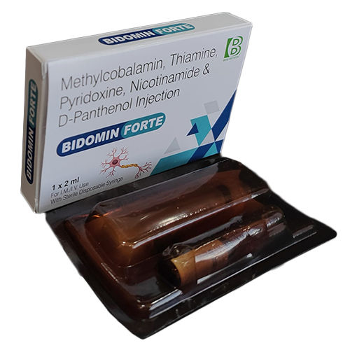 Methylcobalamin Thiamine Pyridoxine Nicotinamide And D-Panthenol Injection - Physical Form: Liquid