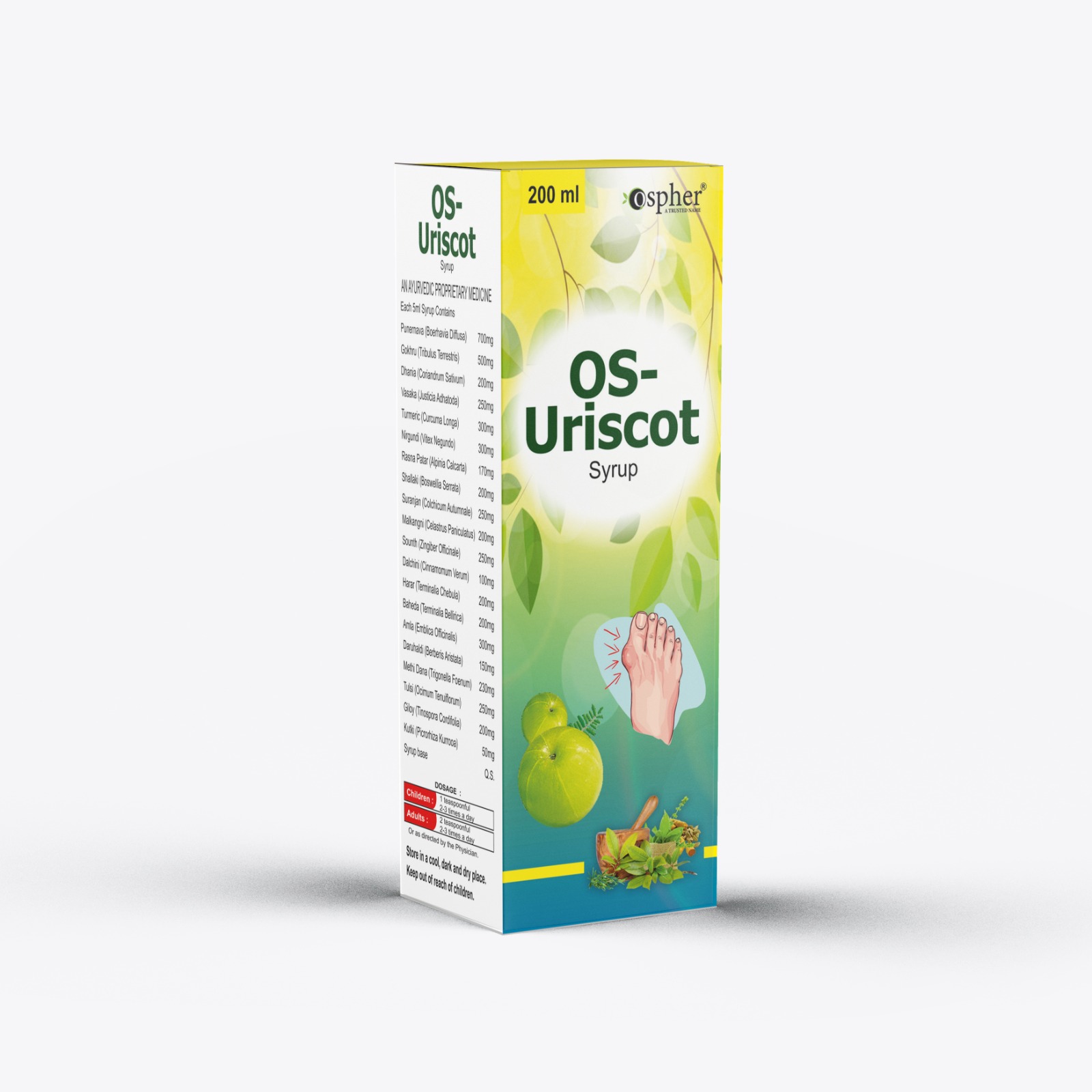 AYURVEDIC URIC ACID CONTROL SYRUP