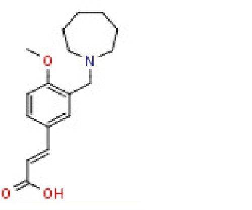 (2E)-3-[3-(Azepan-1-ylmethyl)-4-methoxyphenyl]acrylic acid