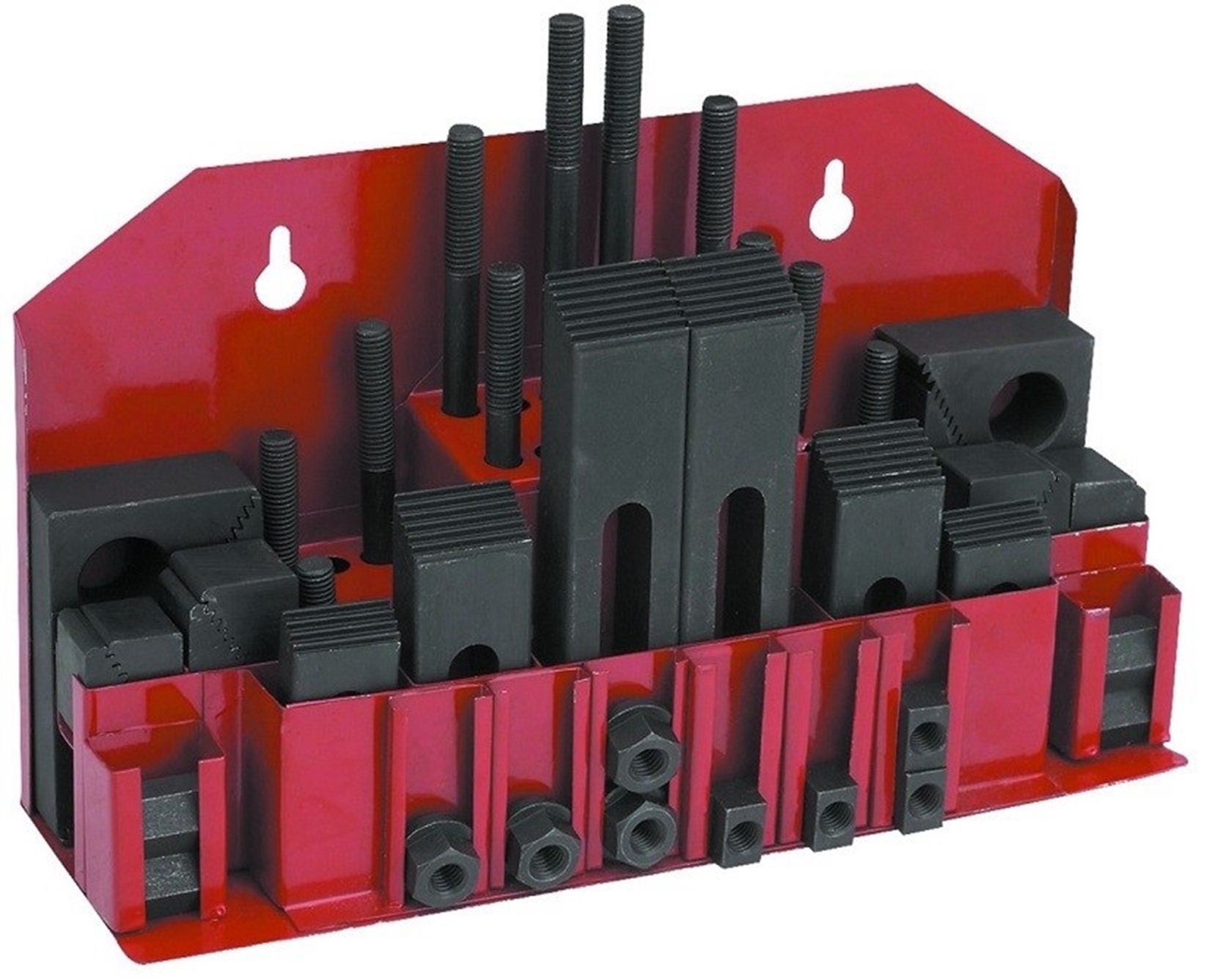 Clamping Kit M16 Type 58 Pcs - Color: Black