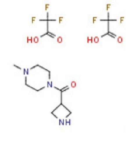 1-(Azetidin-3-ylcarbonyl)-4-methylpiperazine bis(trifluoroacetate)