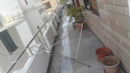 Stainless steel  Cloth drying foldable stands in Thiruvallur Chennai