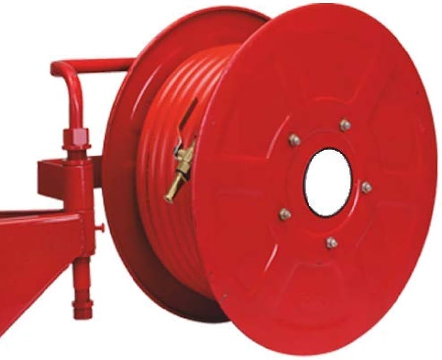 Fire Hose Reels - Color: Red