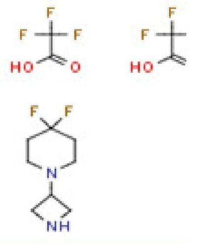 1-(Azetidin-3-yl)-4,4-difluoropiperidine ditrifluoroacetic acid salt