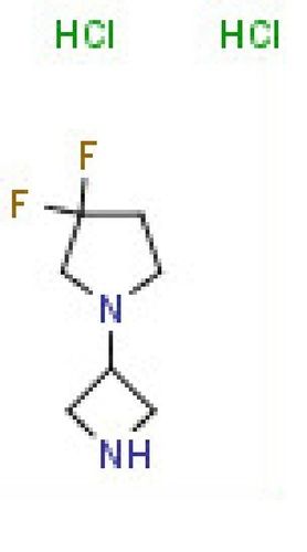 1-(Azetidin-3-yl)-3,3-difluoropyrrolidine dihydrochloride