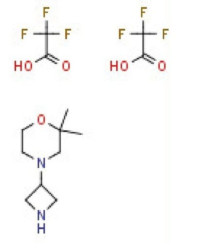 4-(Azetidin-3-yl)-2,2-dimethylmorpholine ditrifluoroacetate