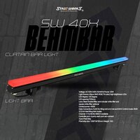 Auditorium Curtain Light Bar Rgb - Color: Black