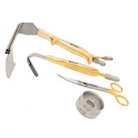 Plastic Surgery Instruments Set - Stainless Steel, Manual Operating Tool For Ent Surgery | Lightweight, Non-foldable, Precision And Accuracy Instruments