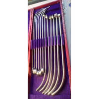 Urethral Dilator Set - Stainless Steel, 9 Centimeter Length | Non-disposable, Recyclable, Polished Finish, Ideal For Precision Obstetrics Procedures