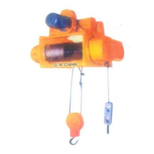 Electric Rope Hoist - Color: Orange