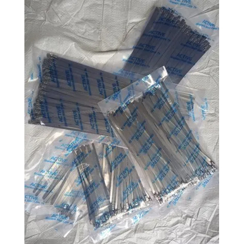 स्टेनलेस स्टील बिना कोटेड केबल टाई