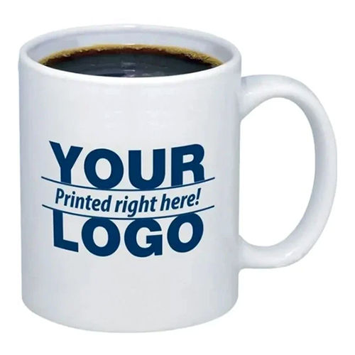 Printed Ceramic Coffee Mug - Color: Different Available