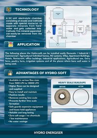 HydroSoft 70 Electrolysis Water Softener | Residential | Commercial |