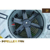 Frp Impeller Fan - Stainless Steel Blades, Wall-mount Electric Power | 2-5 Year Warranty, Ideal For Industrial Cooling And Ventilation