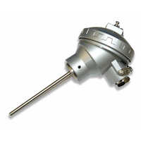 Rtd Sensor - Metal Construction, 220v Operating Voltage, Silver Color | Industrial Temperature Measurement Solution