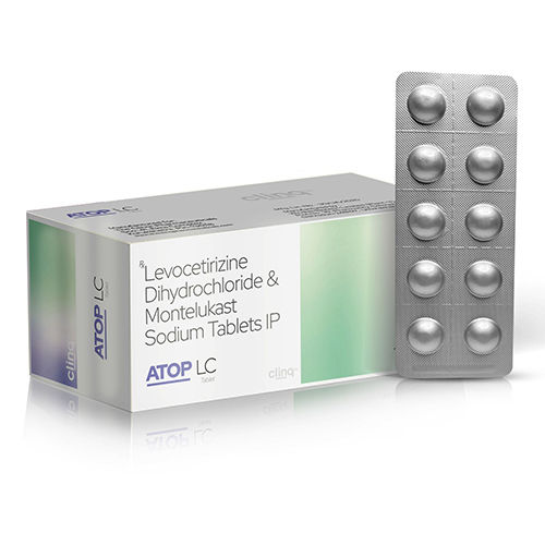 Atop Lc Levocetirizine Dihydrochloride And Montelukast Sodium Tablets Ip - Drug Type: General Medicines