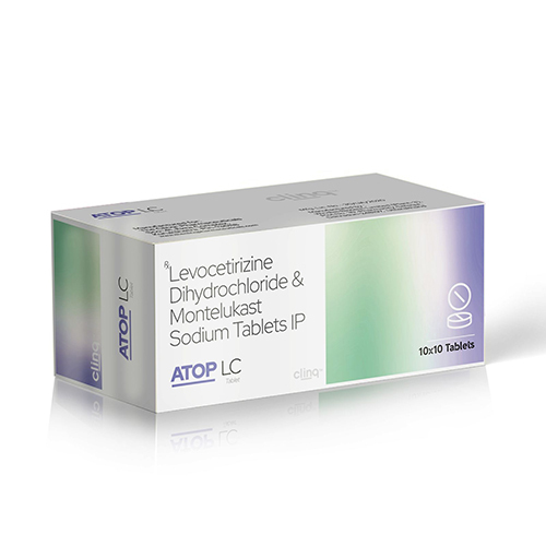 Atop Lc Levocetirizine Dihydrochloride And Montelukast Sodium Tablets Ip - Drug Type: General Medicines
