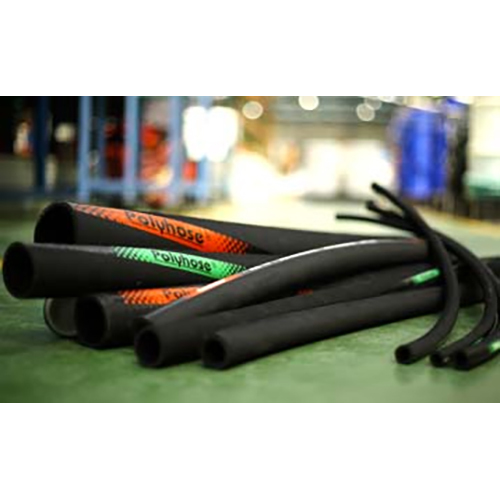 Performance Elastomer Hose - Color: Black