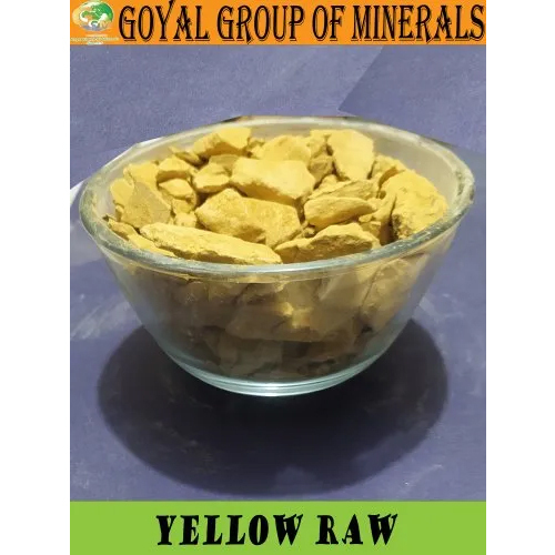 Yellow Soapstone Raw Lumps