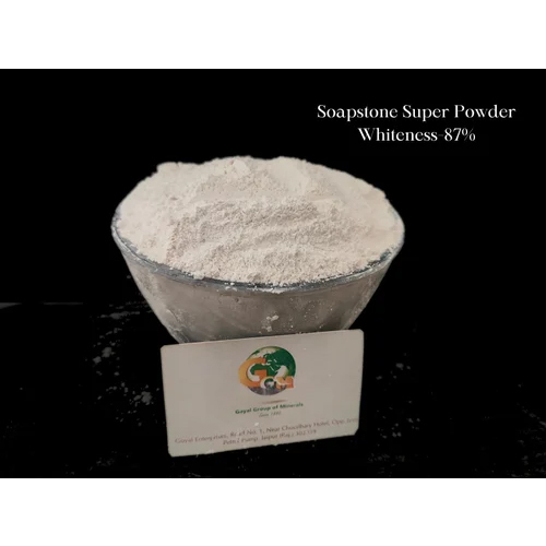 Cosmetics Grade White Soapstone Powder