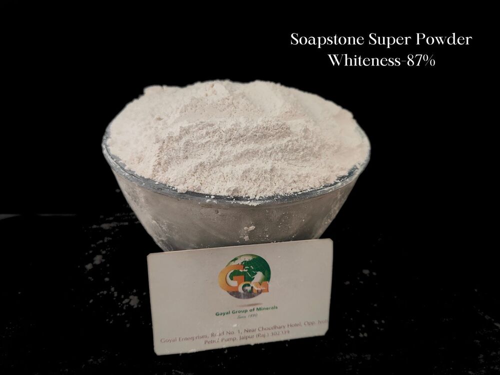 Powdered White Talc Steatite Soapstone Powder