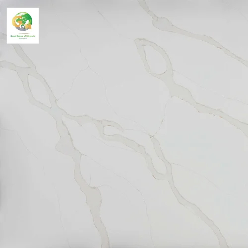 Lq-27 Calacatta Telesto Slab - Artificial Stone Type: Solid Surface