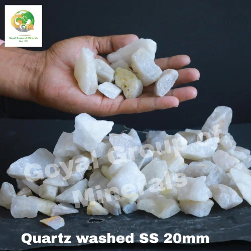 20Mm Super Washed Quartz Stone - Application: Ceramic