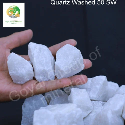 Snow Quartz Raw Stone - Application: Industrial